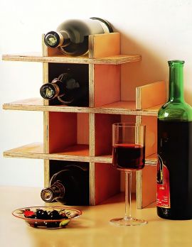 Making A Simple Wine Rack thumbnail
