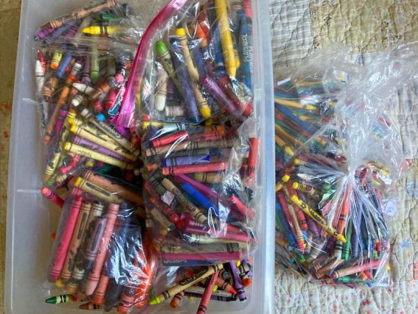 Can you actually make candles from Crayons? image two
