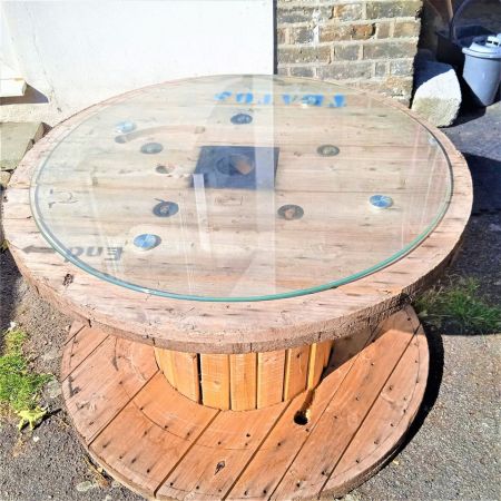 What can I make with wooden cable reels? image three