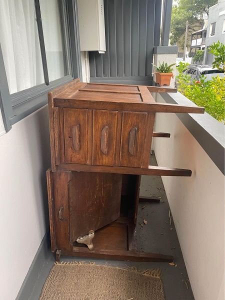 How to upcycle an old teacher's school desk? Decoupage and painting advice needed? image one